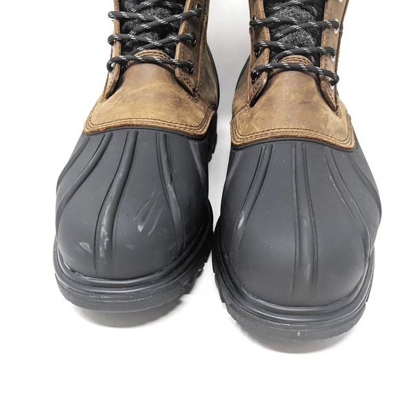 Wolverine Shoes Mens 11 Muscovy Chukka Boots Leather Ankle Lace Up Work Insulate - Picture 6 of 10